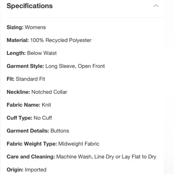 NWT | Future Collective x Jeneé Naylor | Braided Button-Front Collared Cardigan - Picture 6 of 15